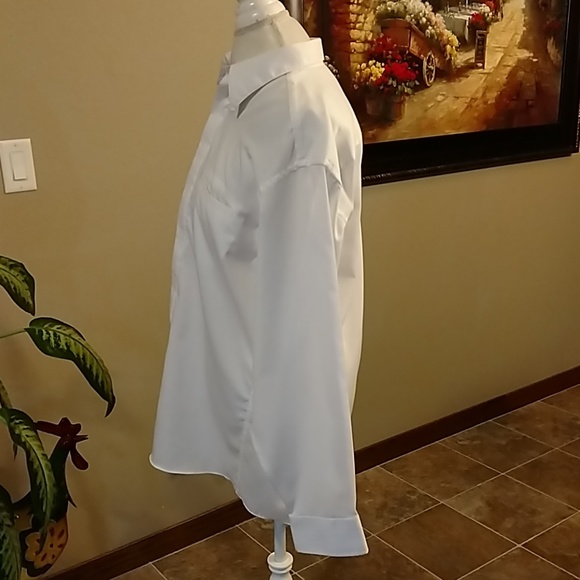 J Ferrar long sleeve button-up dress shirt size M - Picture 4 of 7